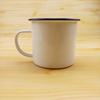 OLOEY Retro Enamel Mug with Lid