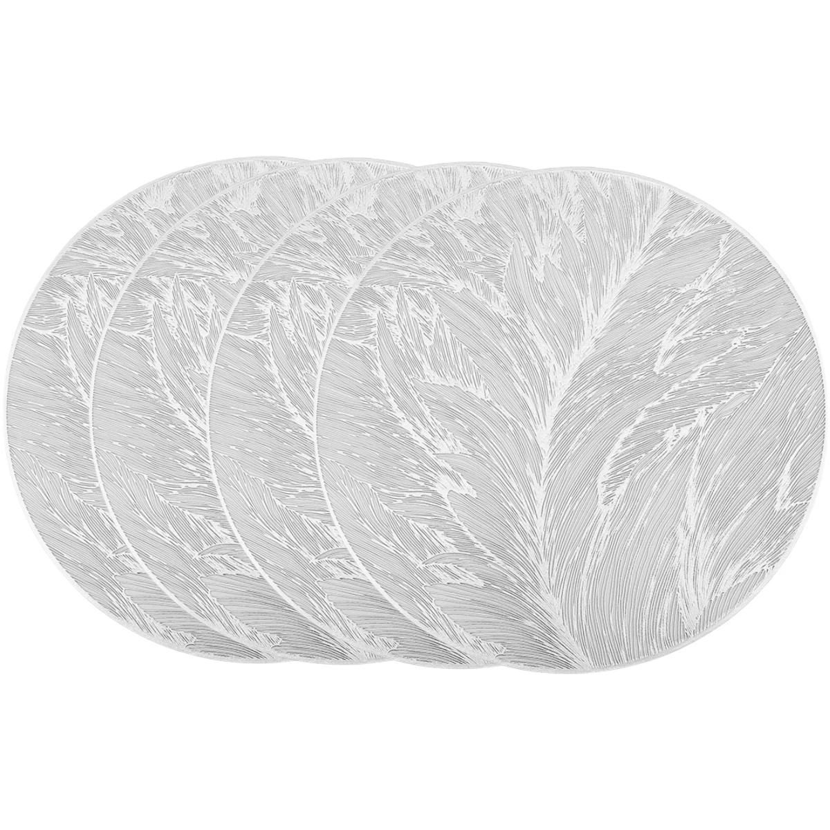 

38cm Round Placemats Table Mats Everyday Meals Dining Room Decor 38cm 15inch Elegant Table Placemats Table Decor Versatile Use срібний