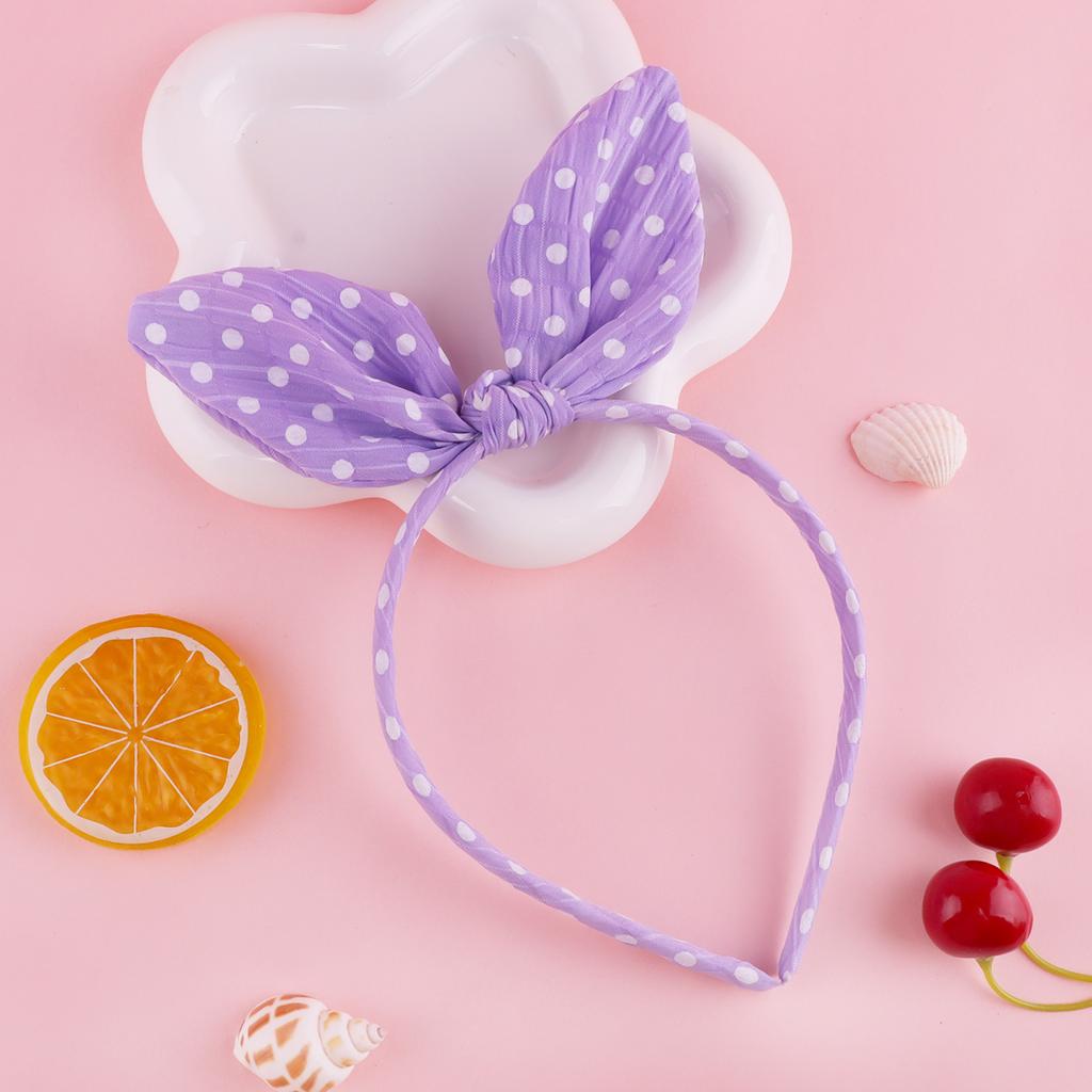Cute Bunny Ear Easter Headband Non-Slip Rabbit Flower Hair Hoop Fashionable Girl Hair Accessories for Women