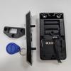 Stainless Steel Polished Smart Gym Locker Lock with Code and Card Unlock Easy Installation Smart RFID Cabinet Drawer Lock