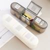 Weekly Pill Organizer Morning Noon Evening 3 Times A Day Pill Storage Box Large Capacity Portable Travel 7-Days Medication Dispenser