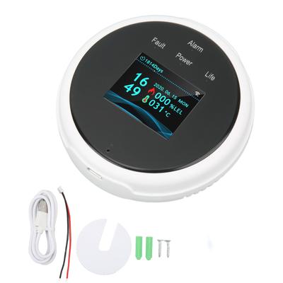 Smart Fuel Gas Leakage Detector WiFi High Sensitivity Red Lighting Gas Leaking Alarm for Kitchen