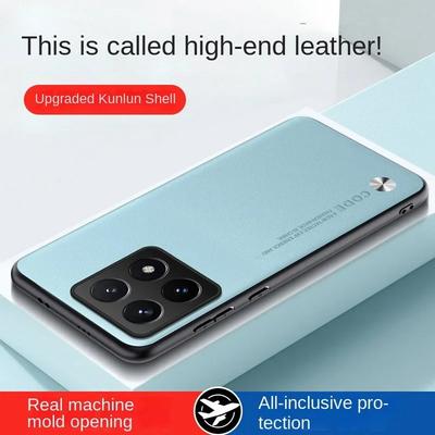 Xiaomi 14T Pro Mi 14 T 13T 12T 14TPro için Düz Deri Kılıf Mat Silikon Arka Kapak Kamera Koruma Kabuğu Darbeye Dayanıklı Yumuşak Kenar Tampon