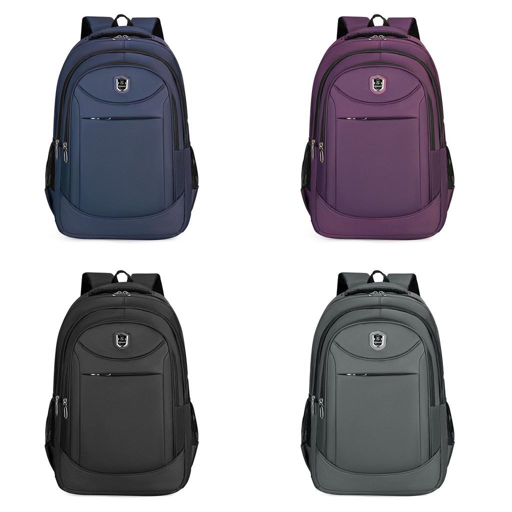 Oxford Cloth Travel Backpack With Breathable Straps For Students And Commuters