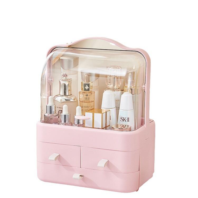 Desktop Cosmetics Lipstick Drawer Skin Care Products Storage Rack Dresser Shelf