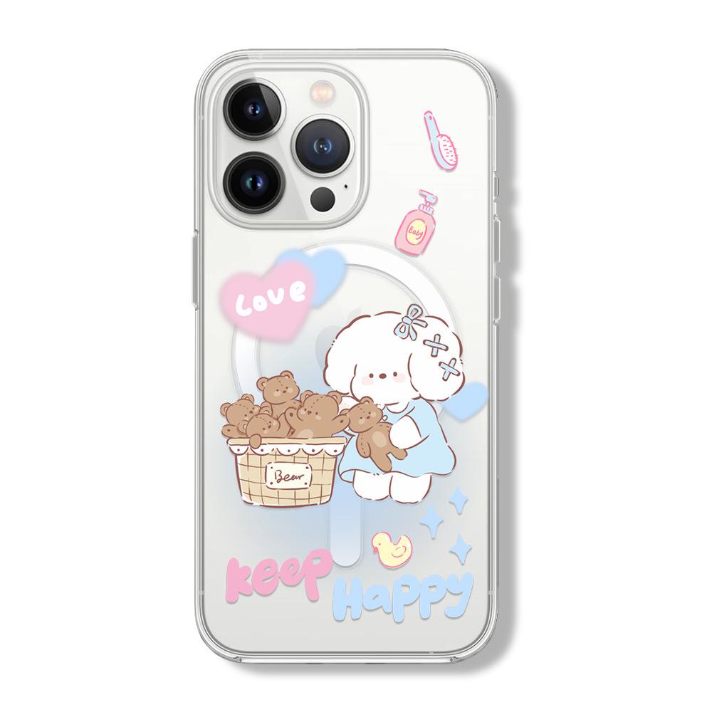 

Apple Magnetic Suction Case: Compatible with iPhone 15 Pro, 14, 13 Pro, and 12. iPhone 14