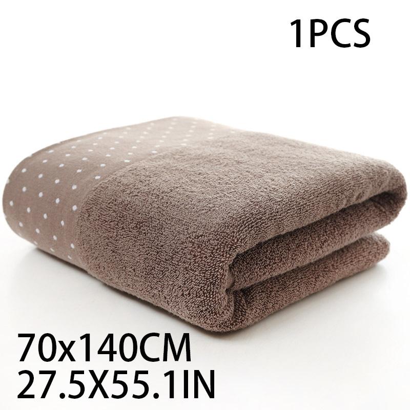 Household Pure Cotton Towel Quick Drying Super Soft Super Absorbent Thickened Adult Absorbent Bath Towel Couple's Large Towels
