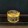 Kowloon Brass Five Bulls Tea Caddy Desk Ornament