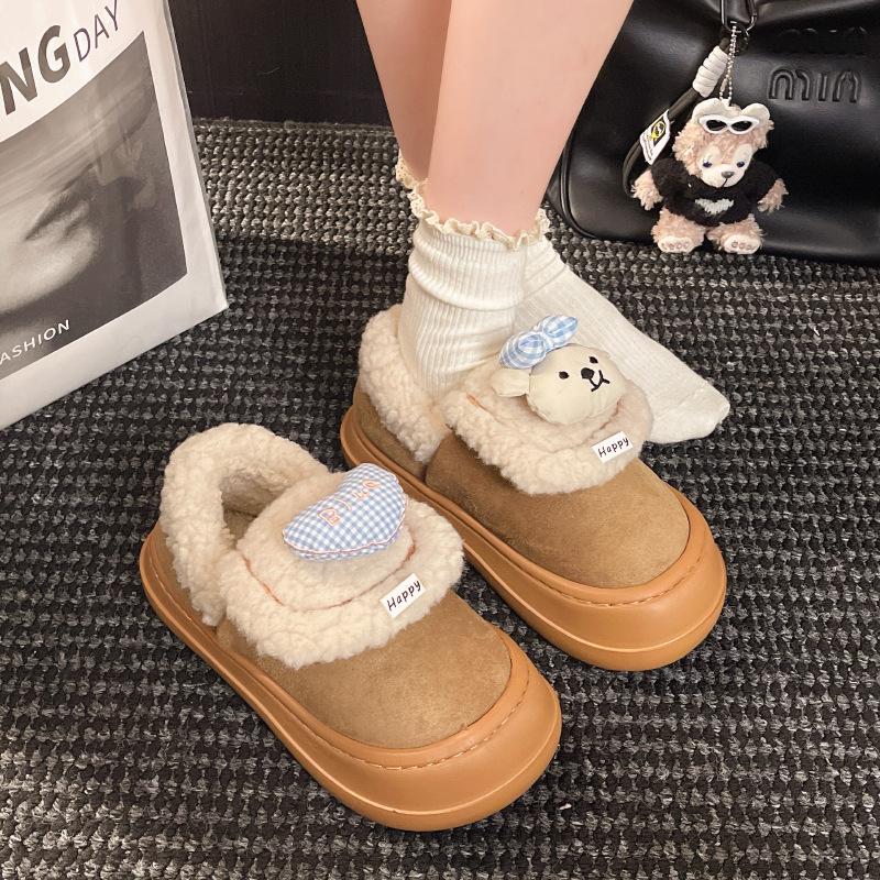 

Женские мультяшные большого размера на мягкой подошве зимние теплые меховые ботинки-дутики на щиколотке с подкладкой, противоскользящие, для пеших прогулок, повседневные спортивные хлопковые ботинки 40/41 хаки