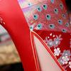 12 Colors Elegant Chinese Cheongsam Dress Women's Traditional Chinese Dress Qipao Costume