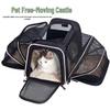 Large Portable Pet Backpack - Breathable, Airline-Friendly for Cats and Dogs