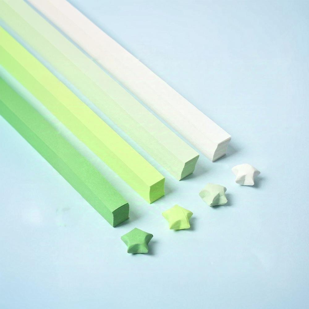 540Sheet Origami Stars Paper Strips 27Colors Folding Papers Colorful Double Sided Lucky Star DIY Craft Hand Arts Make Home Decor
