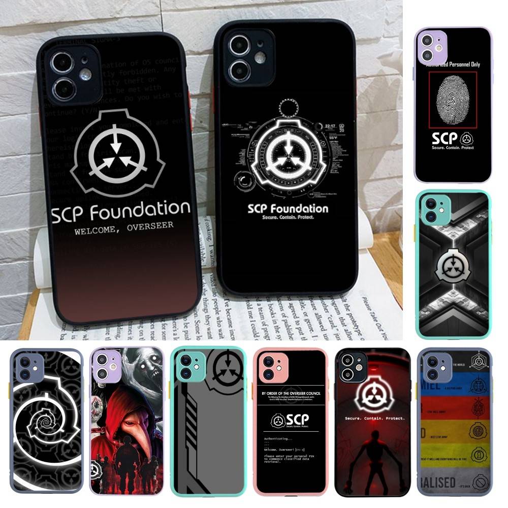 Popular Sci-Fi Foundation Scp F-Foundation Silicone Case For IPhone 16 15 14 13 12 11 Pro Max Plus X XS MAX Shockproof Matte