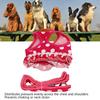 Soft Webbing Small Dog Vest Harness Pink Tone Pet Walking Harness  Pet Daily Outing