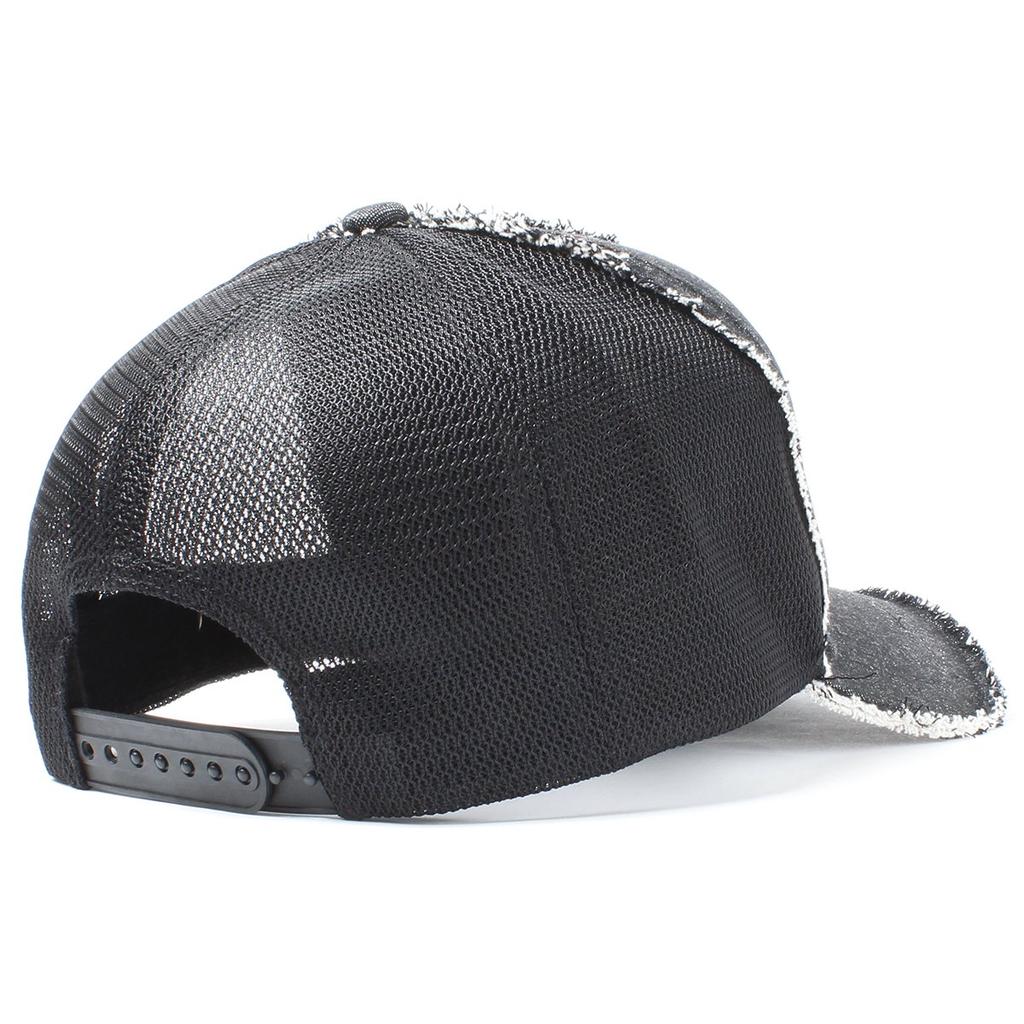 Basic Enchi Damage Mesh Remade and Solid and CAMO Cap, Customizable, Color, Women's Men's,