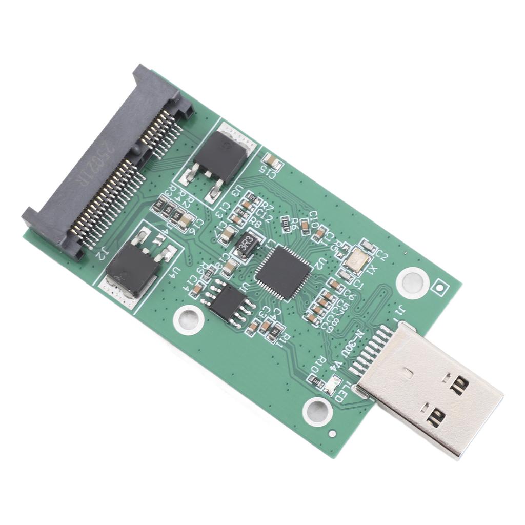 Placă Riser PCBA Adaptor Convertor SSD MSATA la Interfață USB 3.0 Hardware Computer