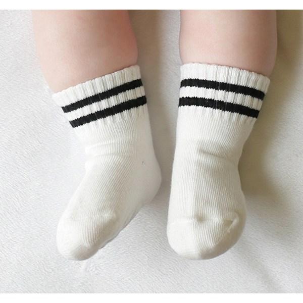 Hobby Baby Club 5-teiliges Set aus zweireihigen Socken für Kleinkinder, koreanische Babyprodukte