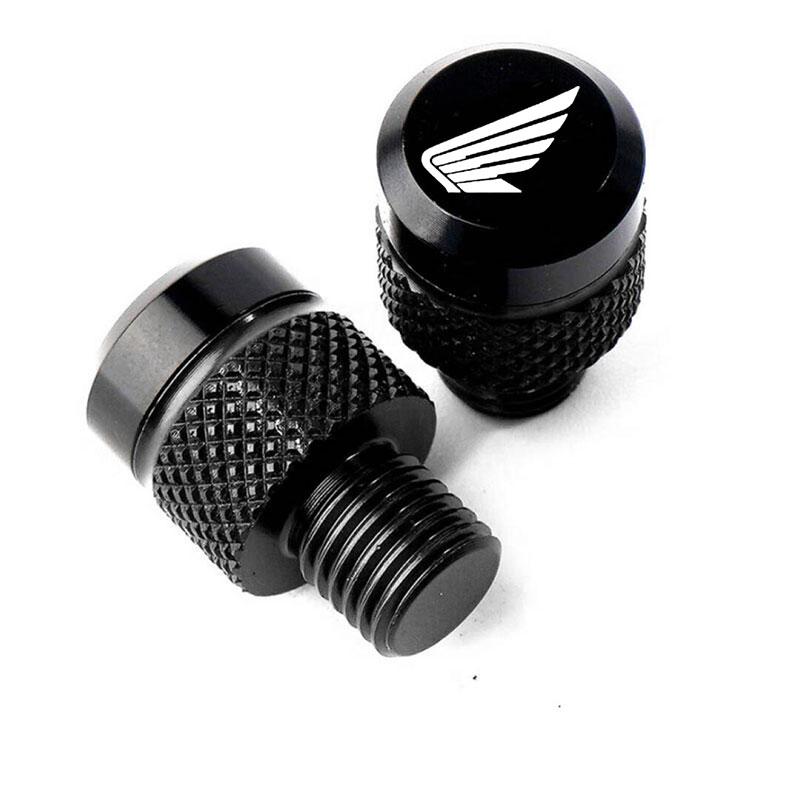 Motorcycle Mirror Hole Plug Screw Bolts For HONDA Hornet NT1100 CBR650R CBR400R CB500 Shadow PCX VFR750 XADV Forza 750 Monkey