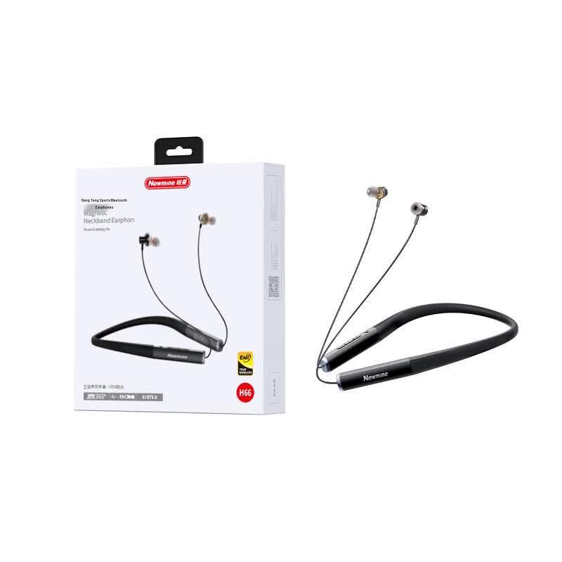 Newman H66 Neckband Bluetooth Sports Earbuds
