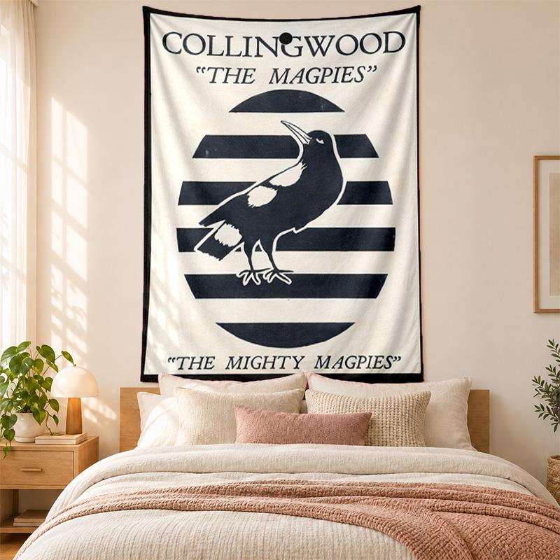 Collingwood Football Club Tapestry highquality for decorating living room bedroom dorm walls ideal as bedroom wallart orholiday gift