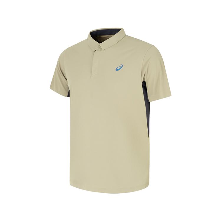 Asics D.Fresh Lifestyle Series Sweat-Resistant Antibacterial Moisture-Wicking Sports Polo Shirt Men Tops 2031F365-300