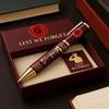 Metal Gel Pen Honoring Americans 250th Anniversary Comfortable Grip Pen for Office and Collection