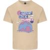 Climate Change Support Your Local Planet Unisexs Light Cotton TShirt