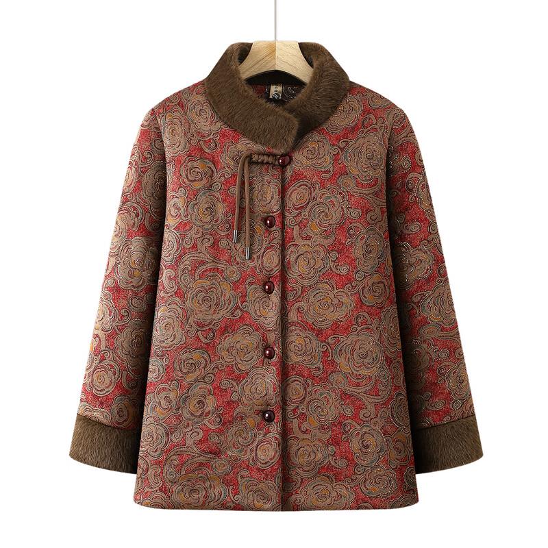 Women's Traditional Chinese Style Winter Cotton Padded Jacket