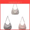 Nylon Single Shoulder Bag Large Capacity With Zipper Closure For Daily Use