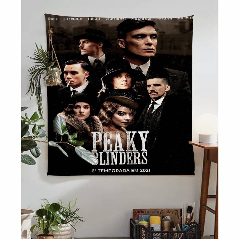 Peaky Blinders TV Play Printed Large Wall Tapestry Indian Buddha Wall Decoration Witchcraft Bohemian Hippie Wall Art Decor