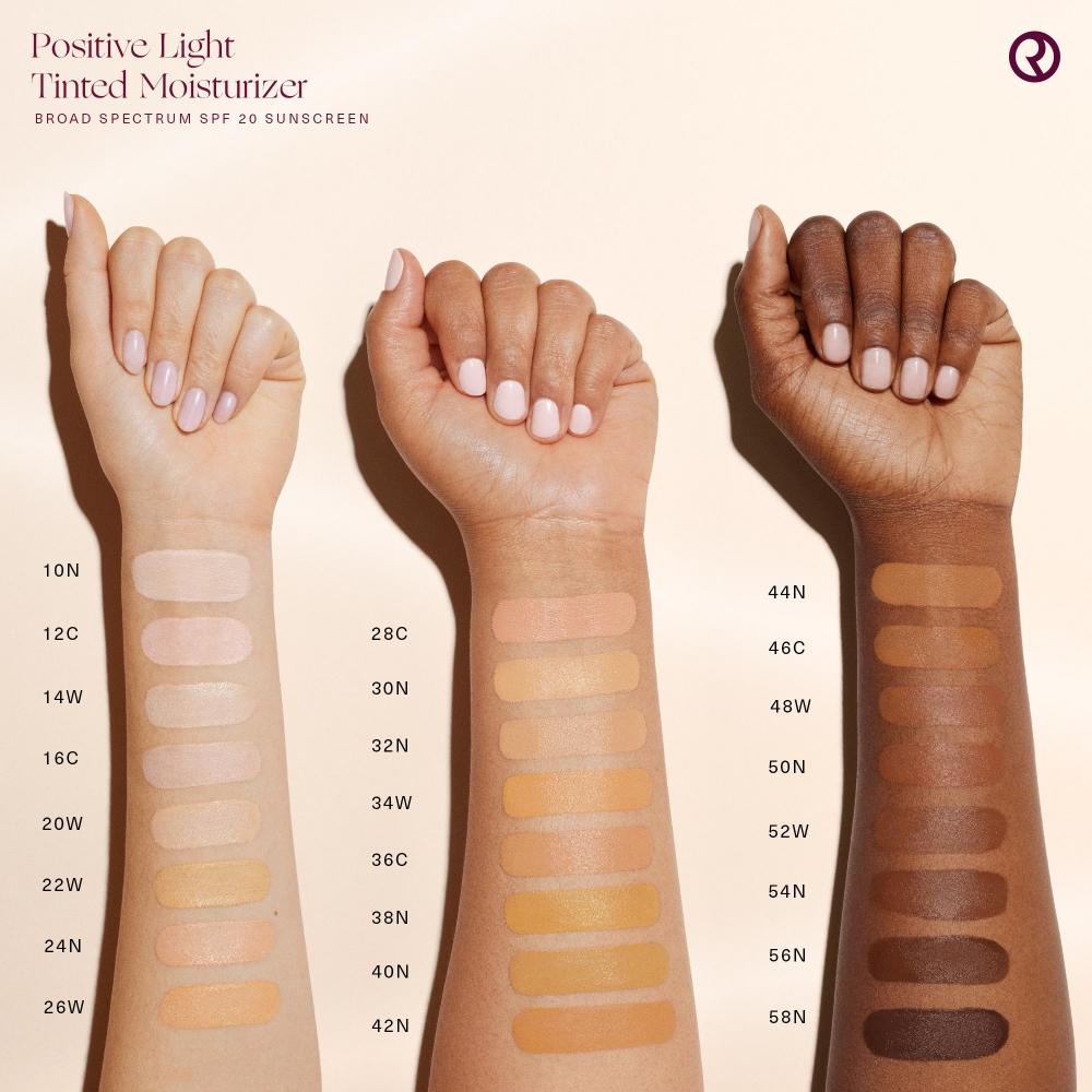 Rare Beauty By Selena Gomez Positive Light Getönte Feuchtigkeitscreme Breitbandschutz LSF 20 Sonnenschutz