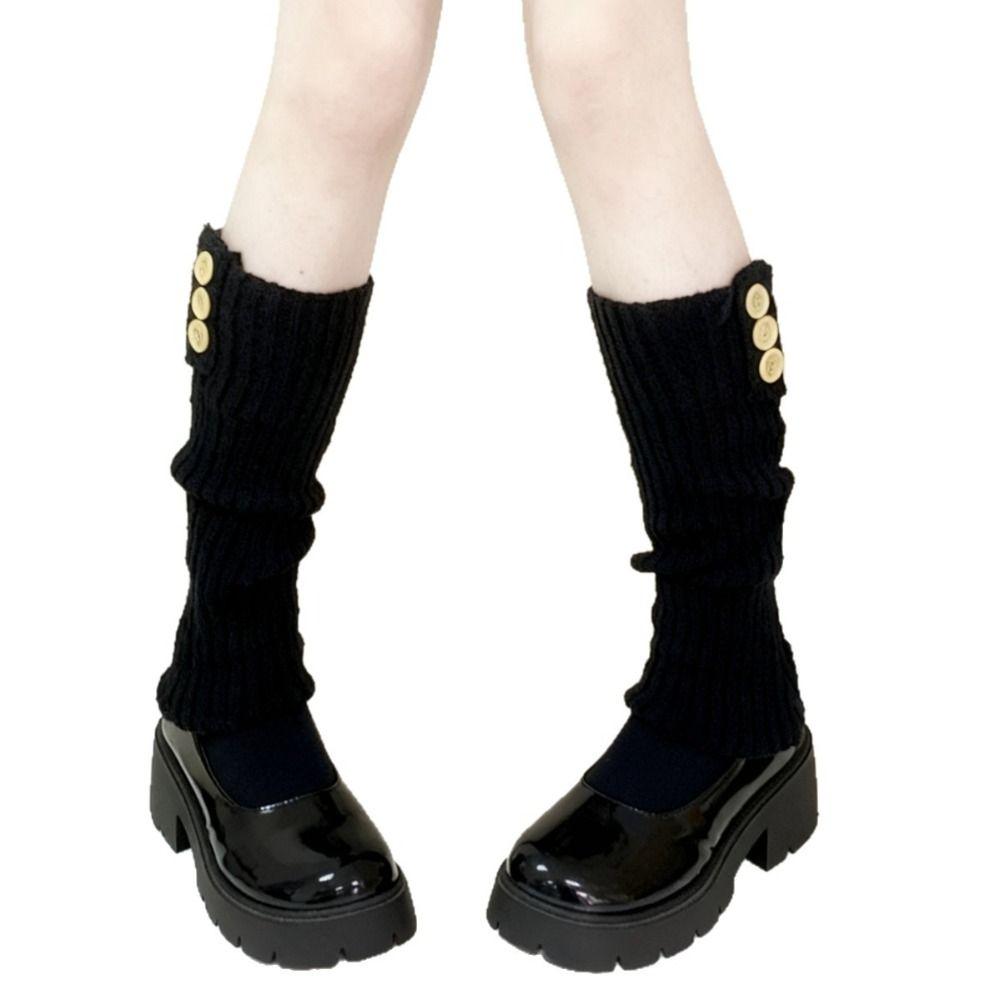 Stretchy Lolita Leg Warmers Crochet Stretchy Boots Covers  Spring, Autumn and Winter