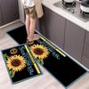 HOMZY Küchenmatte Teppich für Boden Hauseingang Fußmatte Schlafzimmer Wohnzimmer Dekor Bettvorleger Flur Balkon Badezimmer Rutschfeste Matte