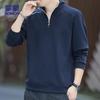 Luomeng Men's Stand-Up Collar Long Sleeve Sweatshirt SL90