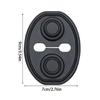 Pack of 4  Car Door Lock Silicone Pads Cushion Shock Minimize Sound Block Moisture Easy Installation for Automobiles