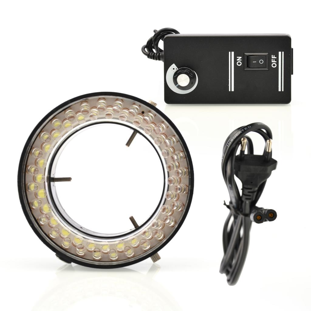 Rosfix Mikroskop Stereoskopowy Trinokularowy Neptune Pro MSNP-T-WDMS1 – Zakres Zoomu 7x-45x | Wysięgnik | Oświetlacz 56xLED I Soczewka 0,5x