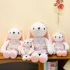 Skirt Cute Floral Rabbit Plush Toy Birthday Gift Children Bed Doll Sleeping