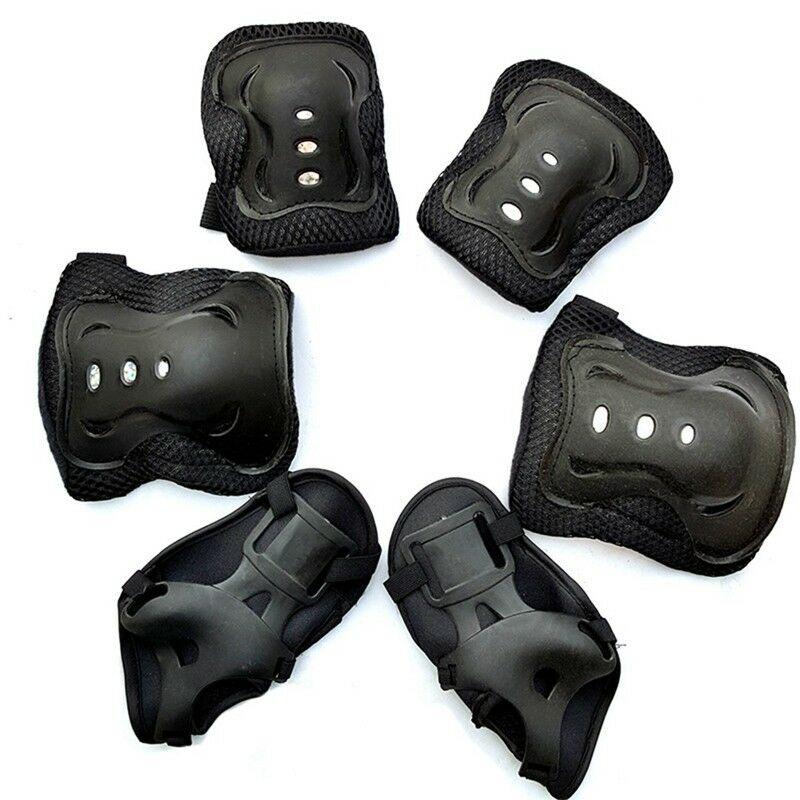 Children Knee Pads Kids Kneelet Wrister Coordinates Skate Protective Gear Protection Knee Wrist For Cycling Skateboard