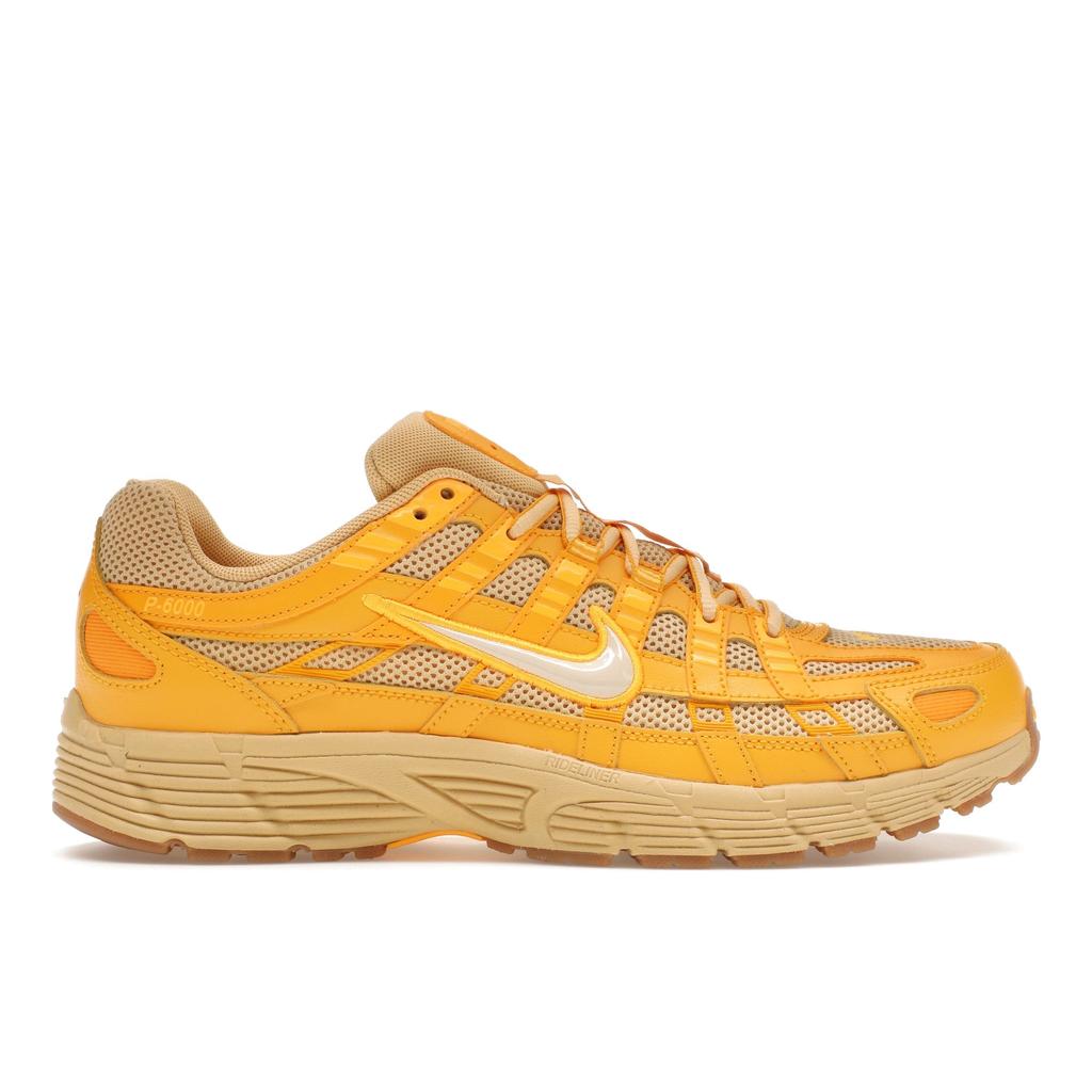 Nike P-6000 Sesame University Gold Unisex Sneakers Yellow Gum-Light-Brown Sanddrift CD6404-201