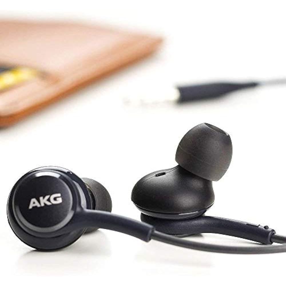 OEM Stereo Headphones with Mic for Samsung Galaxy S8 S9 S8 Plus S9 Plus Note 8 - Designed by AKG ...