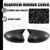 For Nissan Sentra 2020-2024 Carbon Fiber Look Rearview OX Style Mirror Cover Cap