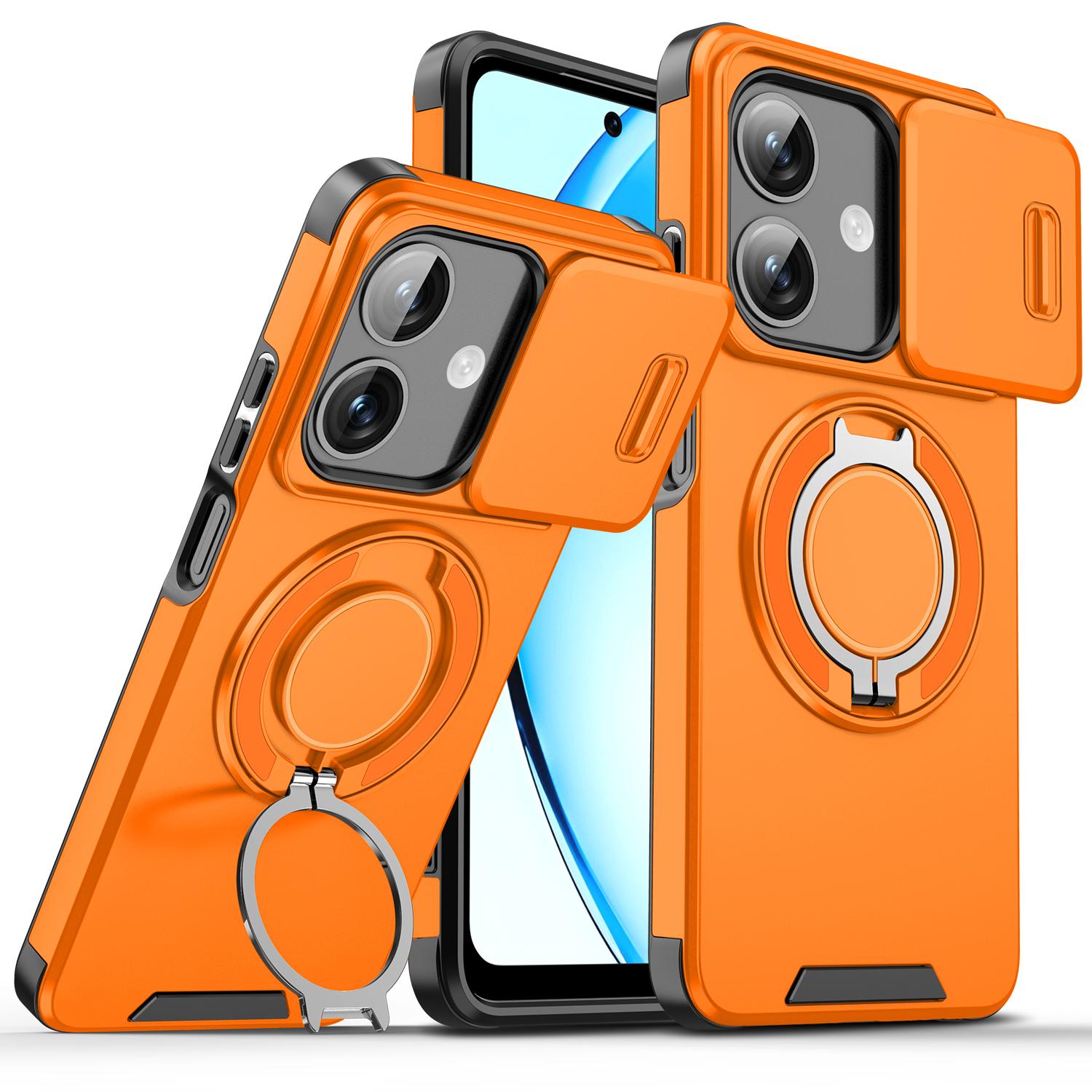 

Для Tecno Pop 10 Чехол Tecno Pop 10 4G Обложка Магнитное Кольцо Бронированный Слайдер для Камеры Чехол с Поддержкой Magsafe Беспроводной Зарядки Tecno Pop 10