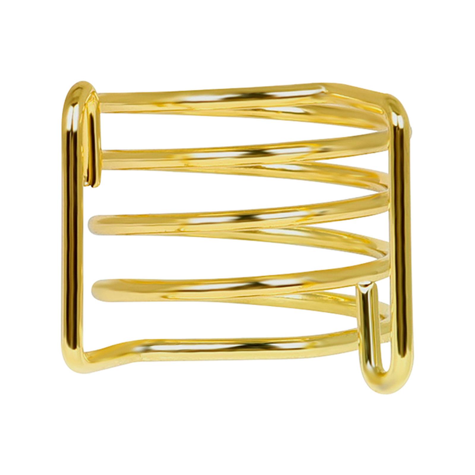 

Alto Saxophone Ligature Clip Sax Spring Clip Metal Flute Head Clamp Adjustable Ligature Fastener Clip Easy to Use