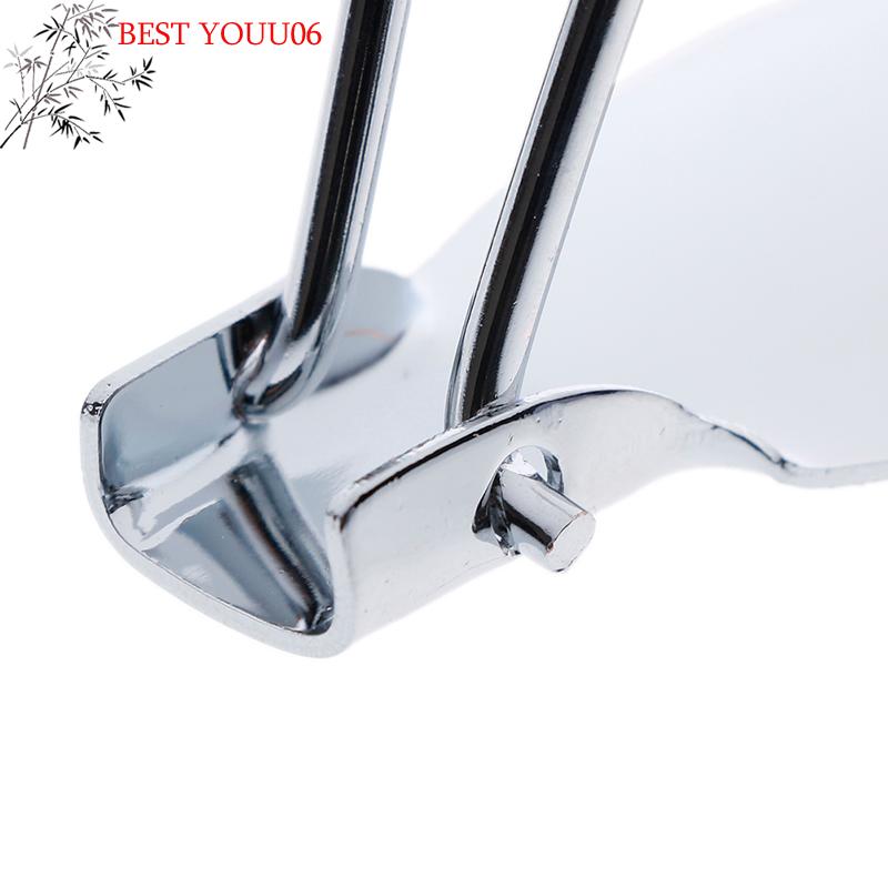 Hot Portable Stainless Steel Folding Shoe Horn Shoehorn Lifter Shoespooner 11.5cm
