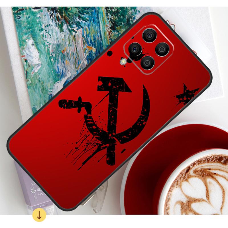 USSR Flag Soviet Union Case For Samsung Galaxy M54 M23 M20 M32 M52 M56 M16 M36 M34 M14 M35 M55 M15 M11 M31 M13 M53
