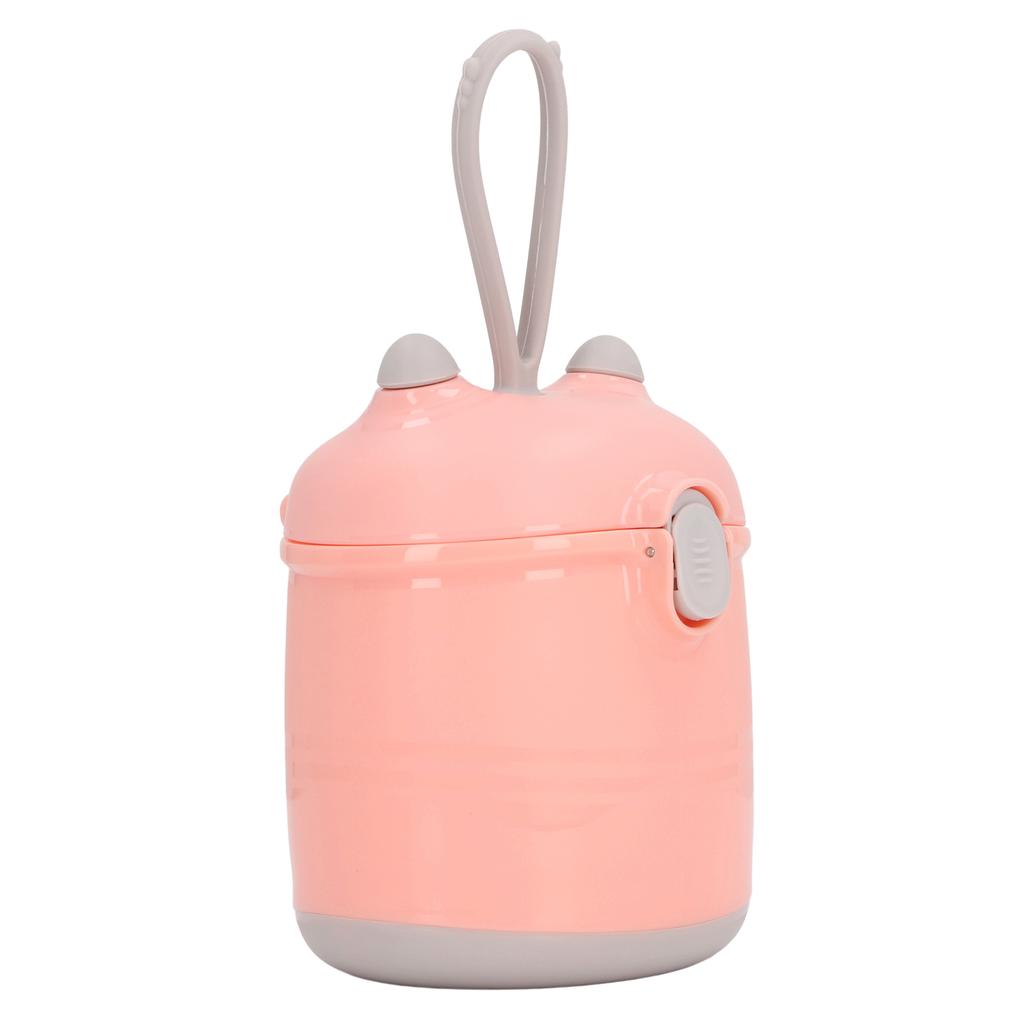 Milk Powder Box 2 Layers Portable Sealing Milk Powder Formula Dispenser Container with Spoon for