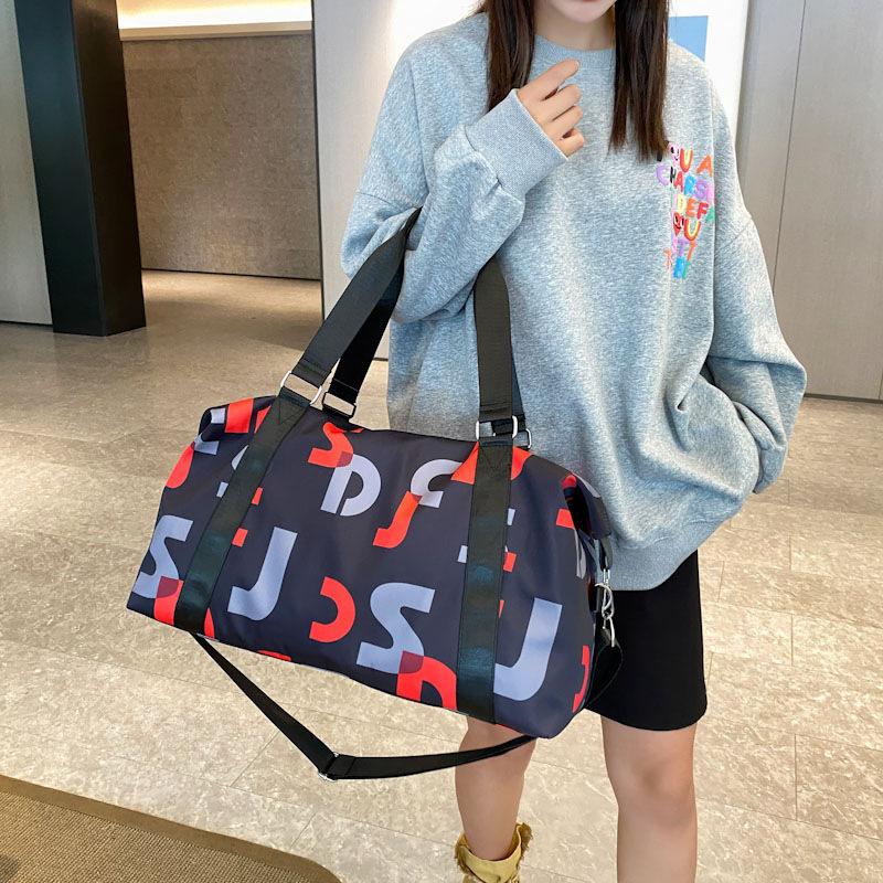 Sports Fitness Bag Dry and Wet Separation Swimming Bag Women's Short-distance Storage Travel Light Luggage Bag Going out Boarding Bag