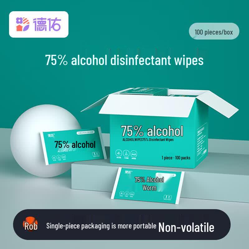 DeYou 75% Alcohol Disinfectant Wipes