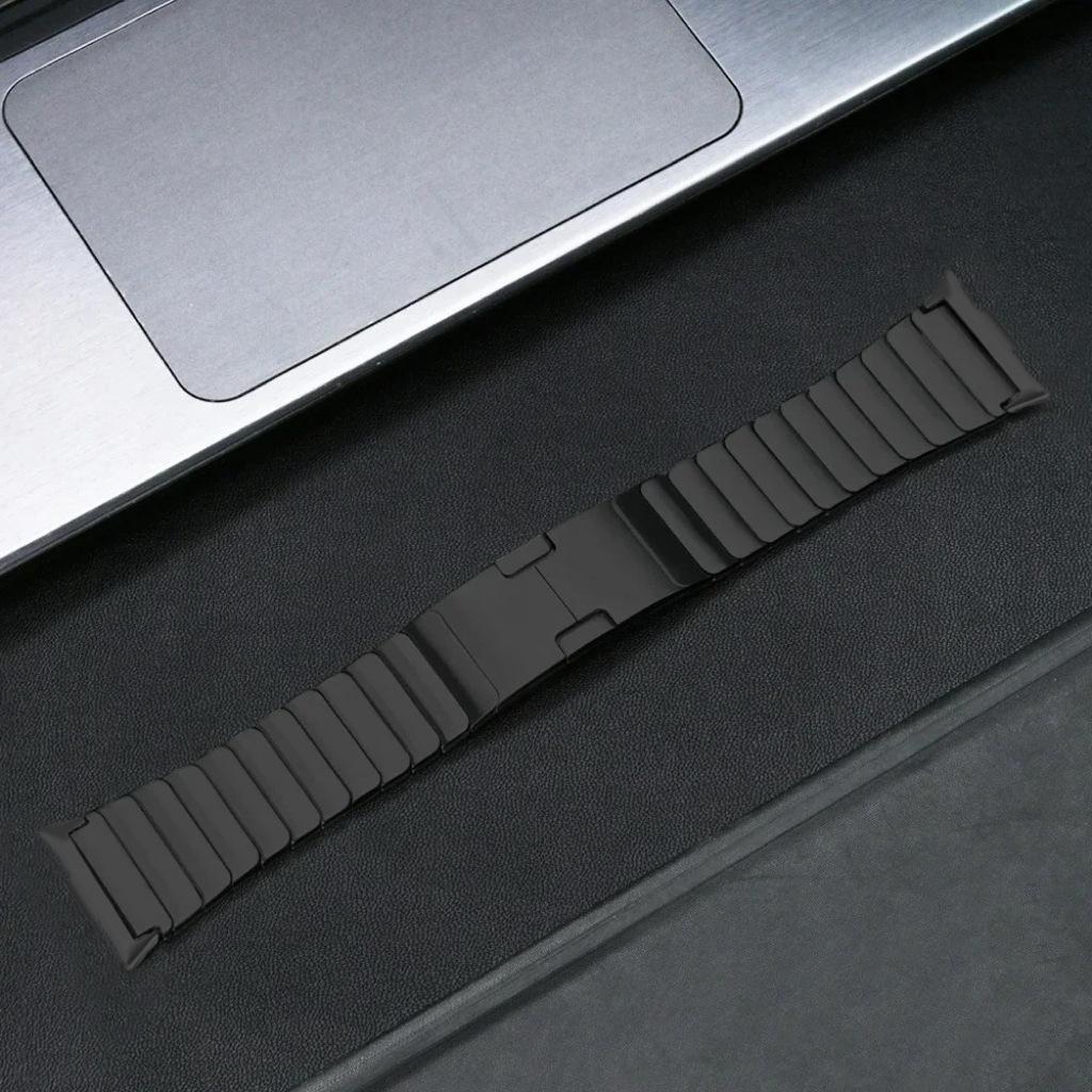 

Ремешок из нержавеющей стали для Redmi Watch 5 4 Металлический сменный браслет для Xiaomi Band 9 Pro/band 8 Pro Ремешок для часов Correa For Redmi Watch 5 4 чёрный