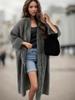 2025 Autumn/Winter European & American Women's Fashion Tassel Knit Cardigan Sweater